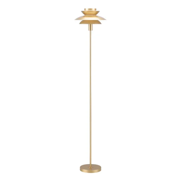 LAMPADA DA TERRA 1 LUCE E27 DORATA Ø30 CM ORNELLA