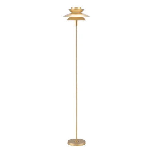 LAMPADA DA TERRA 1 LUCE E27 DORATA Ø30 CM ORNELLA