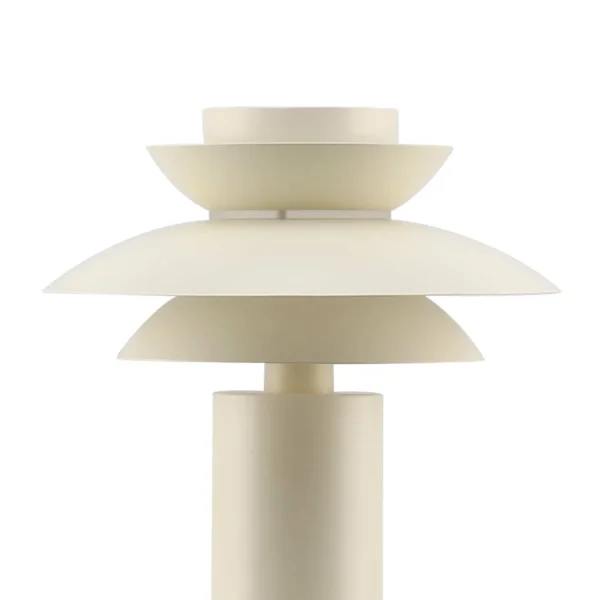 LAMPADA DA TAVOLO 1 LUCE E27 BEIGE Ø30 CM ORNELLA