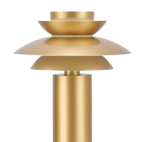 LAMPADA DA TAVOLO 1 LUCE E27 DORATA Ø30 CM ORNELLA