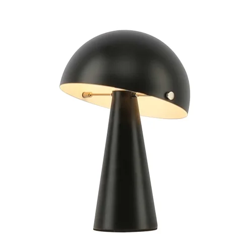 LAMPADA DA TAVOLO IN ACCIAIO VERNICIATO NERO E27 CHANTERELLE