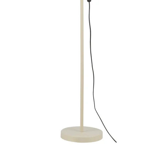 LAMPADA DA TERRA E27 BEIGE E ORO GEMMA