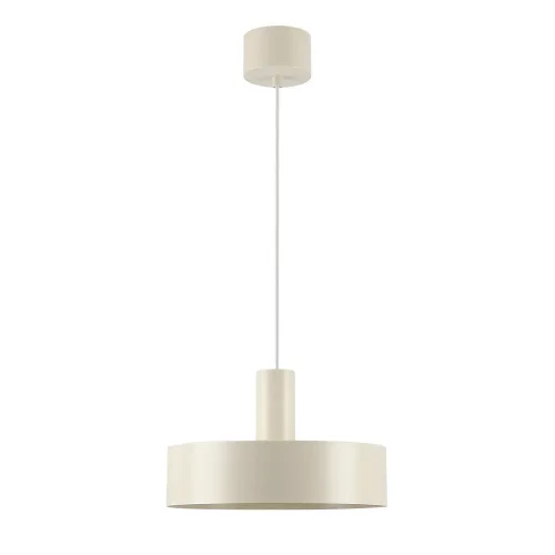 LAMPADA DA SOFFITTO E27 ACCIAIO VERNICIATO BEIGE GEMMA