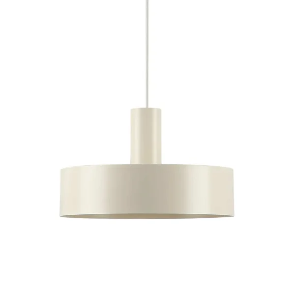 LAMPADA DA SOFFITTO E27 ACCIAIO VERNICIATO BEIGE GEMMA