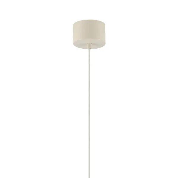 LAMPADA DA SOFFITTO E27 ACCIAIO VERNICIATO BEIGE GEMMA