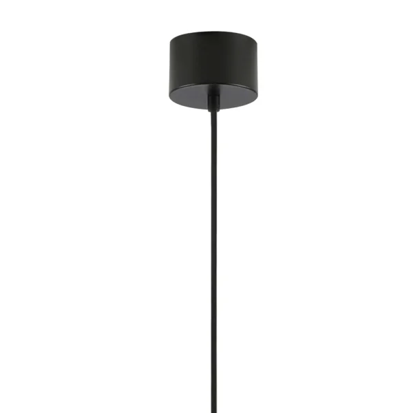 LAMPADA DA SOFFITTO E27 NERA E DORATA GEMMA