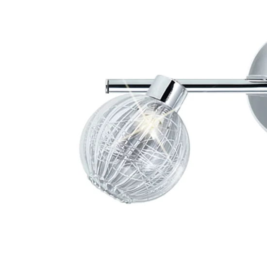 FARETTO QUINN CROMATO A 2 LUCI 2