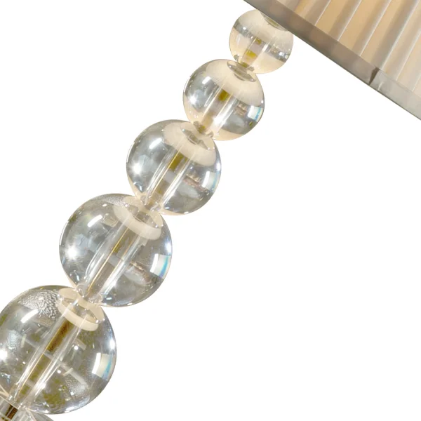 GRANDE LAMPADA DA TAVOLO CHAMPAGNE