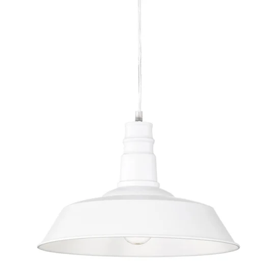 LAMPADA DA SOFFITTO TELMO BIANCA INDUSTRIALE