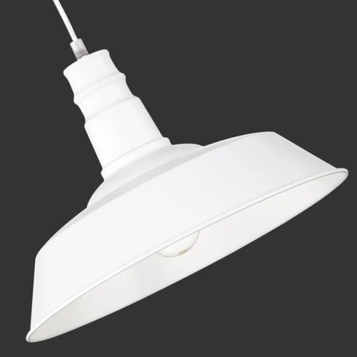 LAMPADA DA SOFFITTO TELMO BIANCA INDUSTRIALE