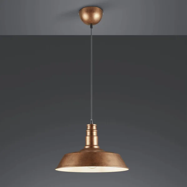 LAMPADA A SOFFITTO TELMO RAME INVECCHIATO