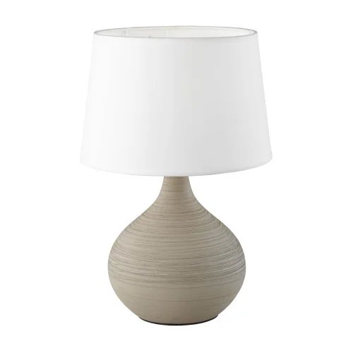 LAMPADA DA TAVOLO GUIDO CAPPUCCINO IN CERAMICA