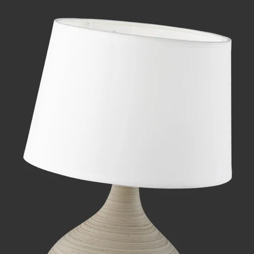 LAMPADA DA TAVOLO GUIDO CAPPUCCINO IN CERAMICA