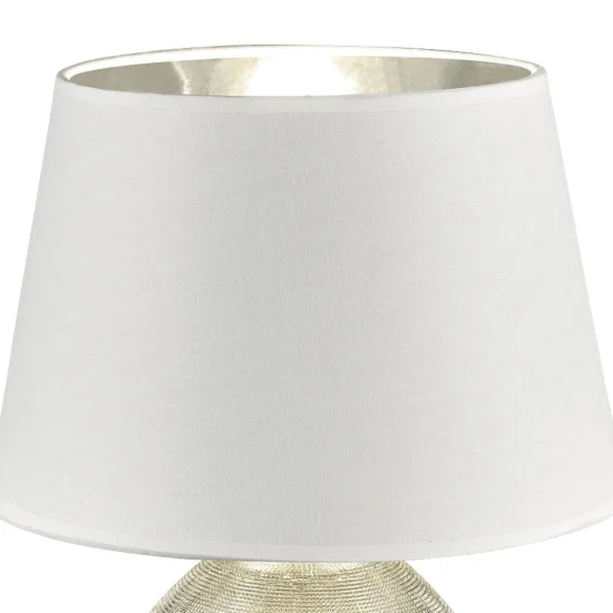 LAMPADA DA TAVOLO SPLENDORE 24CM ARGENTO 2