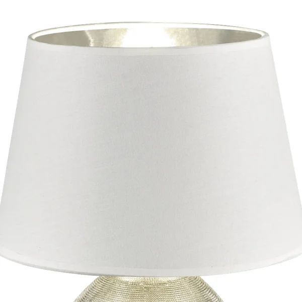 LAMPADA DA TAVOLO SPLENDORE 24CM ARGENTO
