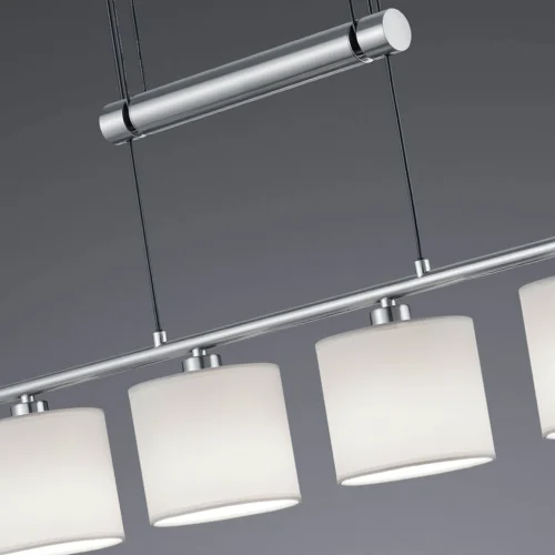 LAMPADA A SOFFITTO 4 LUCI OLIVIA BIANCHE