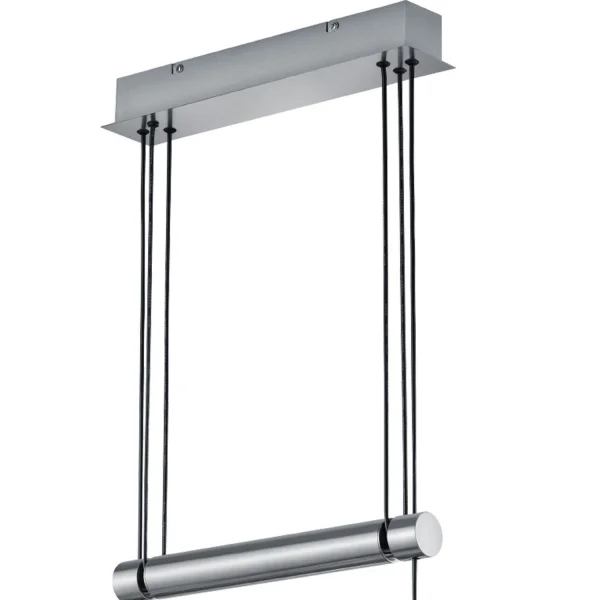 LAMPADA A SOFFITTO 4 LUCI OLIVIA BIANCHE