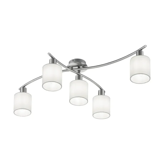 LAMPADA A SOFFITTO 5 LUCI BIANCHE