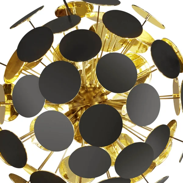 LAMPADA A SOSPENSIONE KARIN ORO NERO