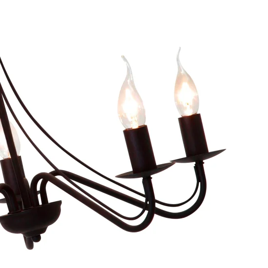 LAMPADA A SOFFITTO 5 LUCI MIRANDA FORGIA 2