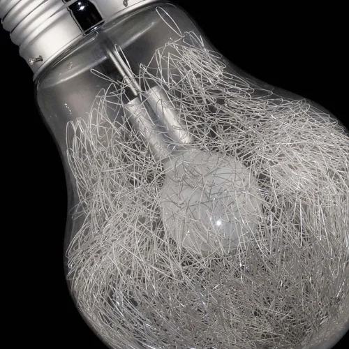 CIONDOLO A BULBO D'ACCIAIO