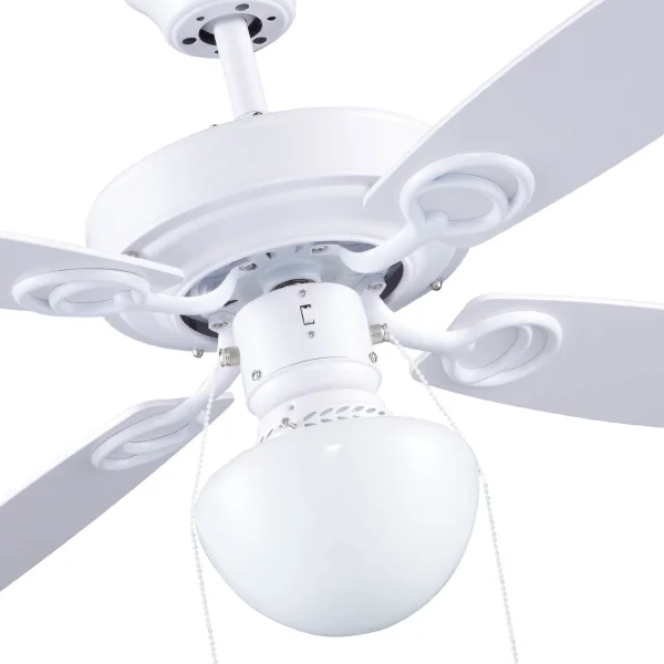 VENTILATORE A SOFFITTO ITZEL BIANCO