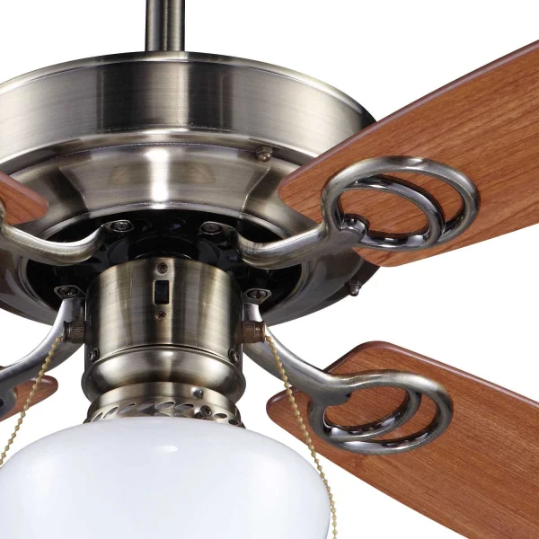 VENTILATORE SOFFITTO PELLE AIKEN