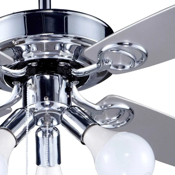 VENTILATORE A SOFFITTO ARGENTATA/ARATHORN VENTILATORE A SOFFITTO ARGENTATA/ARATHORN