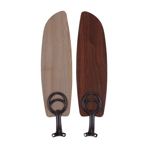 VENTILATORE A SOFFITTO MARRONE GEARY