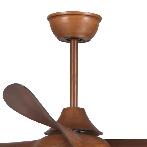 VENTILATORE A SOFFITTO A LED MARRONE PARRISH VENTILATORE A SOFFITTO A LED MARRONE PARRISH