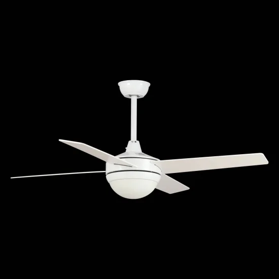 VENTILATORE A SOFFITTO A LED DI LINCE BIANCA 2