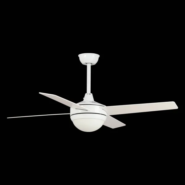 VENTILATORE A SOFFITTO A LED DI LINCE BIANCA