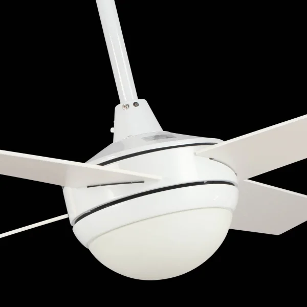 VENTILATORE A SOFFITTO A LED DI LINCE BIANCA