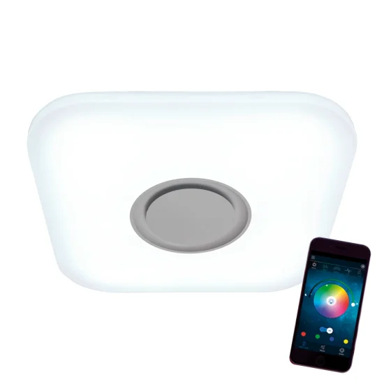 SOFFITTO A LED 48W QUADRATO MUSICALE