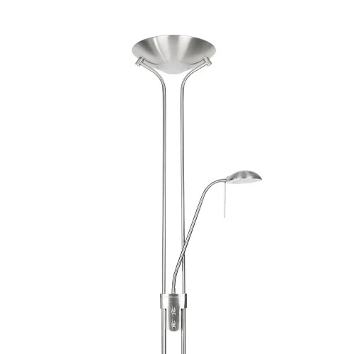 LAMPADA DA TERRA LED AYMERICK 18W CROMO