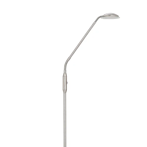 LAMPADARIO DA TERRA LED MAXIMO 6W NICKEL SATINATO
