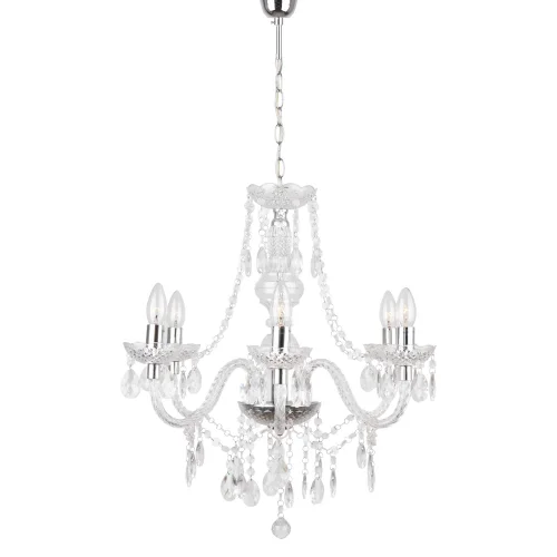 LAMPADA A SOFFITTO 6 LUCI DA LEONETTA TRASPARENTI