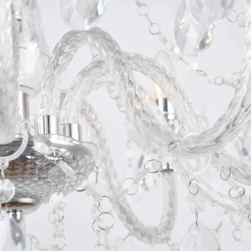 LAMPADA A SOFFITTO 10 LUCI DA LEONETTA TRASPARENTI