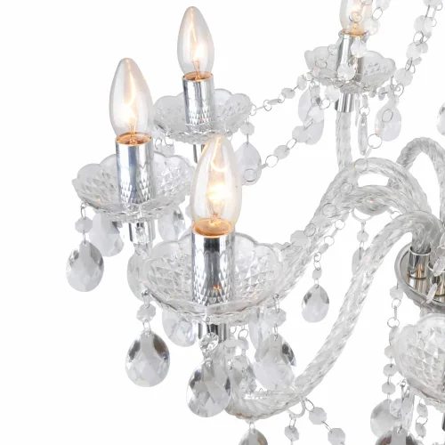 LAMPADA A SOFFITTO 10 LUCI DA LEONETTA TRASPARENTI