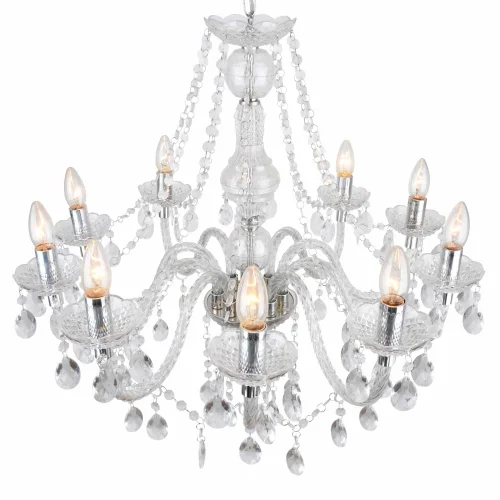 LAMPADA A SOFFITTO 10 LUCI DA LEONETTA TRASPARENTI