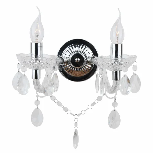 LAMPADA DA PARETE 2 LUCI DA LEONETTA TRASPARENTI