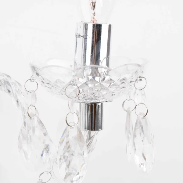 LAMPADA DA PARETE 2 LUCI DA LEONETTA TRASPARENTI