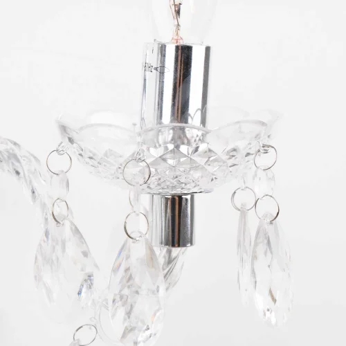 LAMPADA DA PARETE 2 LUCI DA LEONETTA TRASPARENTI