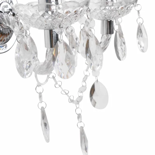 LAMPADA DA PARETE 2 LUCI DA LEONETTA TRASPARENTI