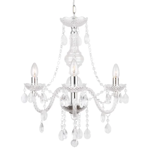 LAMPADA A SOFFITTO 3 LUCI DA LEONETTA TRASPARENTI