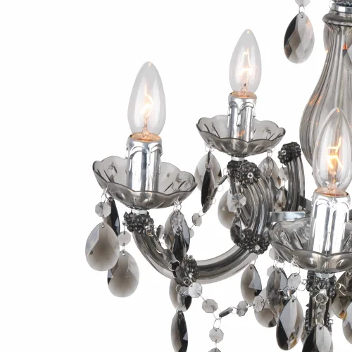 LAMPADA A SOFFITTO 5 LUCI VIRGILIA AFFUMICATO