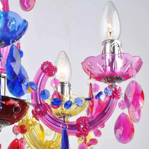 LAMPADA A SOFFITTO 5 LUCI MULTICOLORI