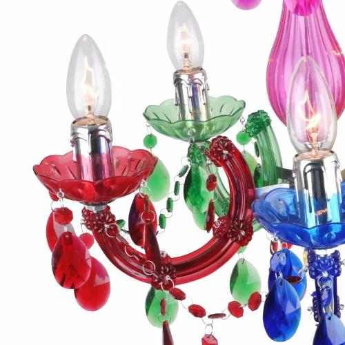 LAMPADA A SOFFITTO 5 LUCI MULTICOLORI