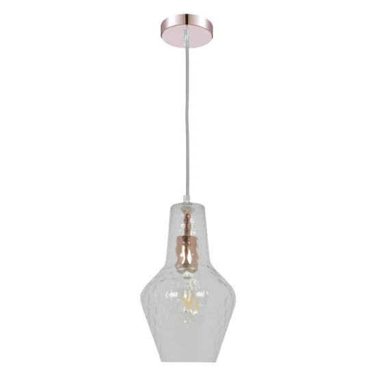 LAMPADA A SOFFITTO TRASPARENTE IN VETRO MAVERICK 2