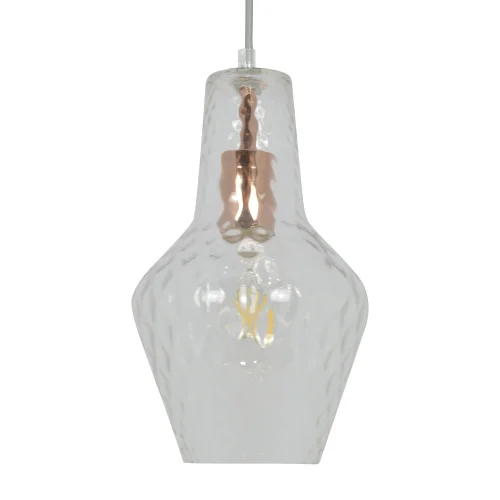 LAMPADA A SOFFITTO TRASPARENTE IN VETRO MAVERICK